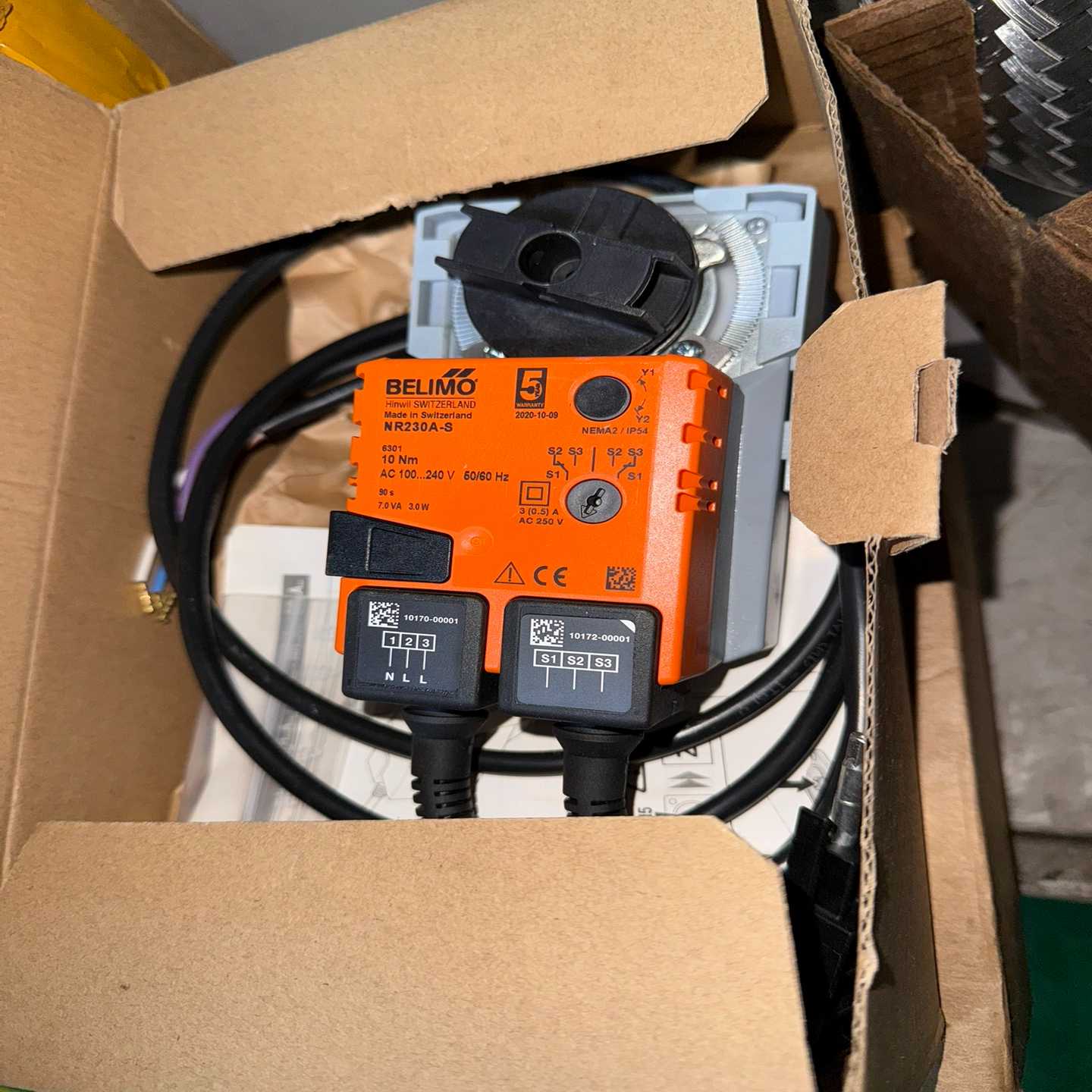 【议价】博力谋NR230A-S风阀执行器。扭矩10NM供适用