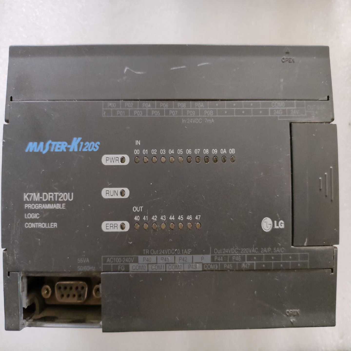 议价LS产电PLC原型号K7M-DRT20U，二手拆机功能现N货/维修
