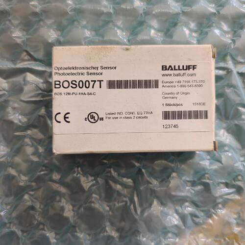 询》BOS007T巴鲁夫BALLUFF光电开关