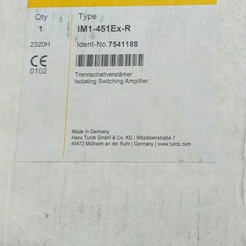 【询价】图尔克IM1-451EX-RIM36-11Ex-U/24V