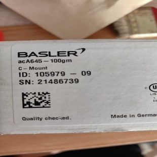 BASLERacA645 100gm询价