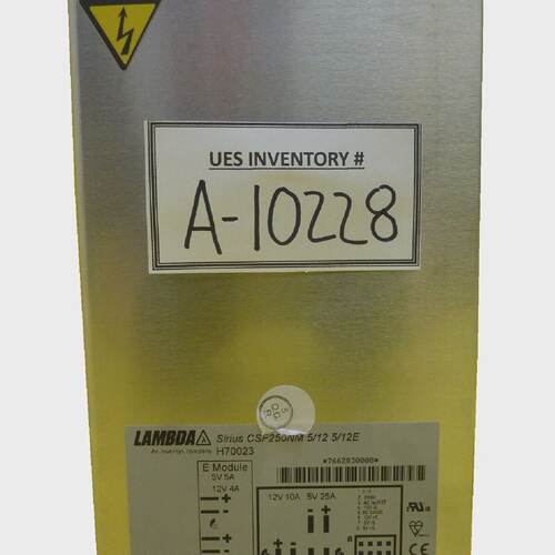 Lambda CSF250NM 512 512E Power Supply Sirius H70023 Working