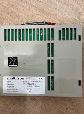 MULTITRON全新型号PS424CANopenI/