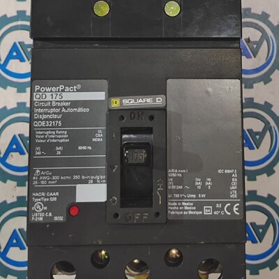 Interruptor Automtico Square D QDE32175 Powerpact 3P 175A