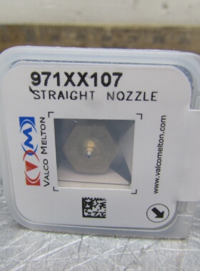 全新VALCOMELTON971XX107热熔直喷嘴0.50毫米X1.25毫米密封