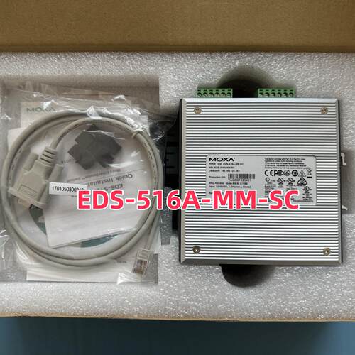 议价摩莎MOXA EDS-516A-MM-SC 2光14电多模工业乙太网交换机现货