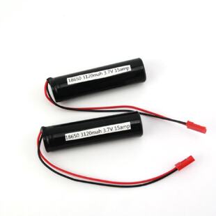 Vbatty3120mah3.7V15A18650单电池组JST接口3modsPCB18