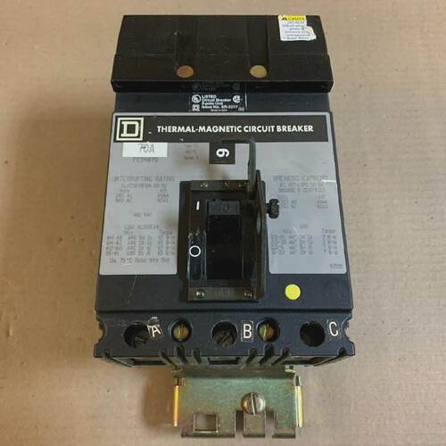 Square D FC FC34070 3 Pole 70 Amp 480V Gray Label ILine Circ