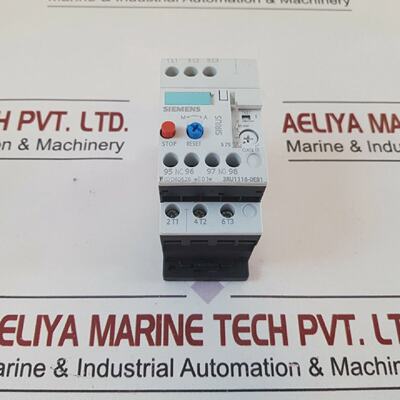 RELAY De Sobrecarga SIEMENS 3RU11160EB1 600VAC