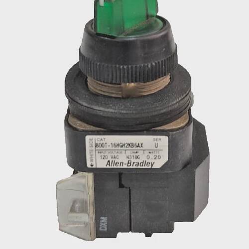 *NEW NO BOX* Allen Bradley 800T16HGH2KB6AX Selector Switch