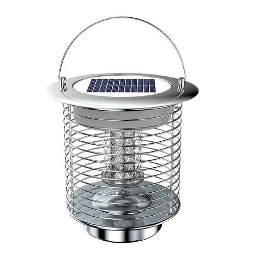 太阳能灭蚊灯户外坪庭院花园家用室外防水电击灭蚊子驱蚊神器商