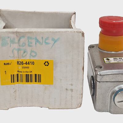 232002 IDEM ESL Series Twist Release Emergency Stop Push But