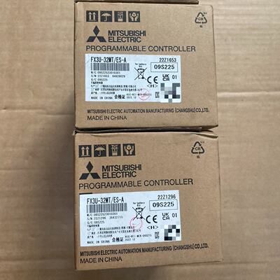 可编程控制器模块，型号FX3U-32MT/ES-A，实物—议价