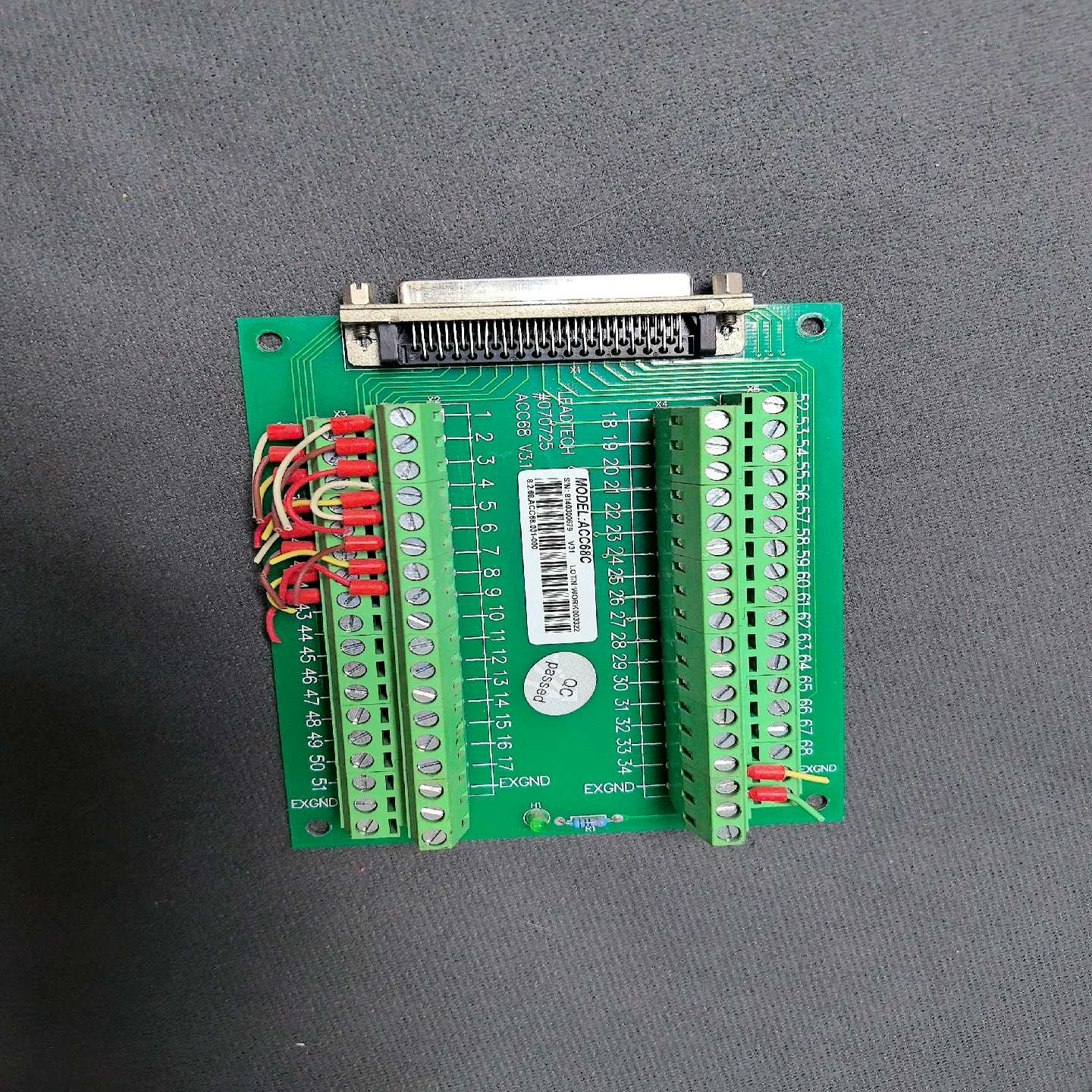 咨询-雷赛ACC68C转接板V3.1V3.2都有