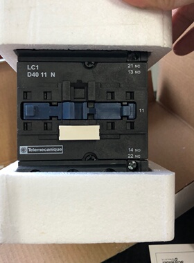 施耐徳交流接触器LC1D4011M5N220V全新议价