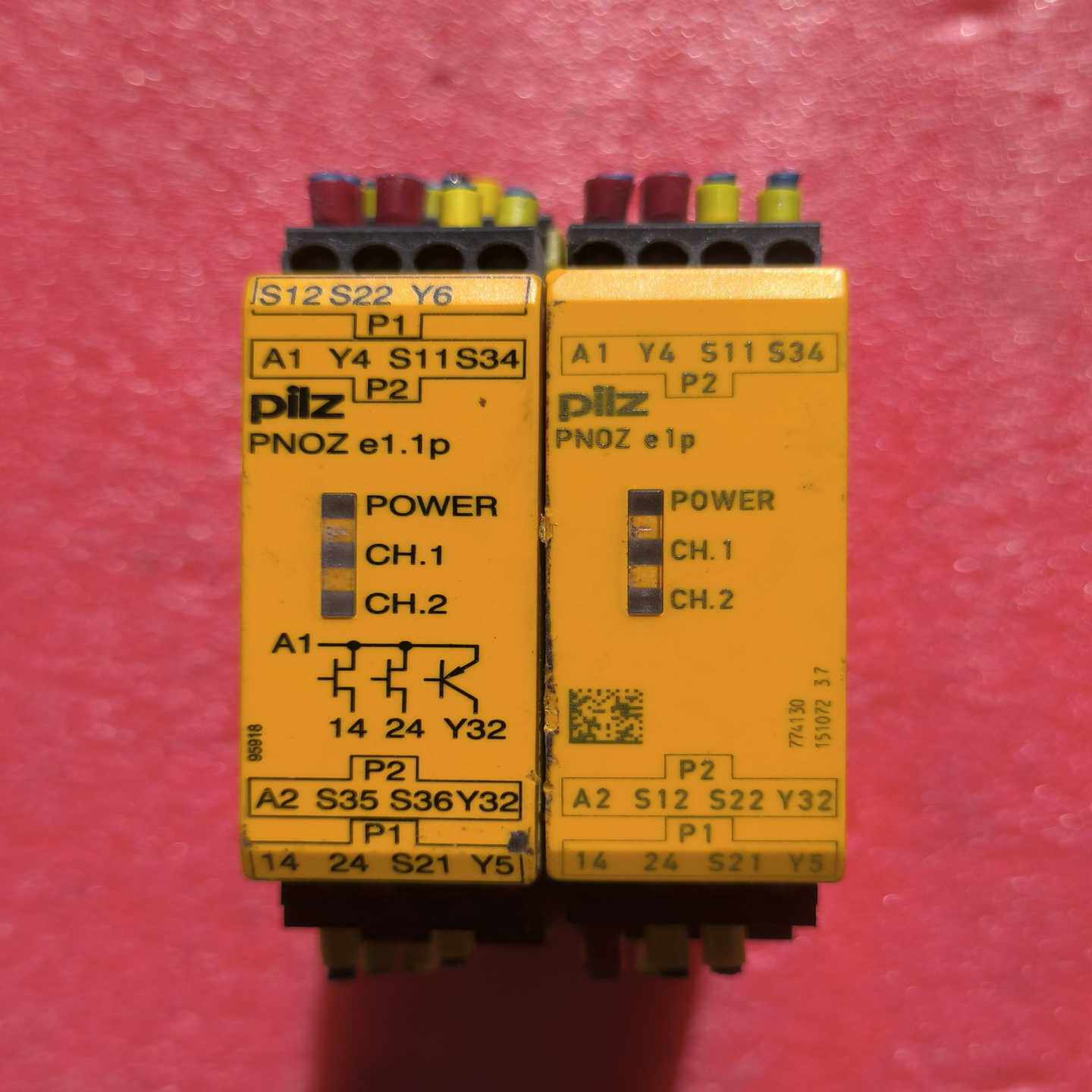 Pliz/皮尔兹继电器，拆机两个如图，功能包好标价一个