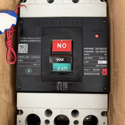 溢价-常熟开关CM3DC400直流塑壳断路器350A3P额
