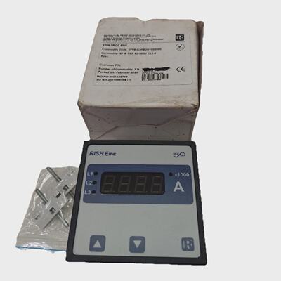 RISHABH RISH EINE TRUE DIGITAL PANEL METER MODELPROG EINE
