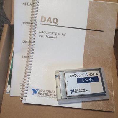 National Instruments DAQCardAI16E4 Data Acquisition Card 183