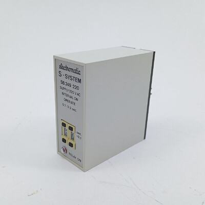 Electromatic SB249220 Interval on Operate 0199 sec