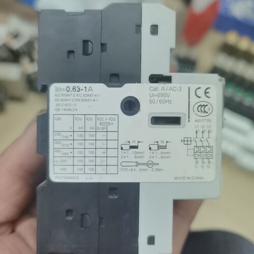 询-Fe马达保护器开关1A6.3A10A20A25A
