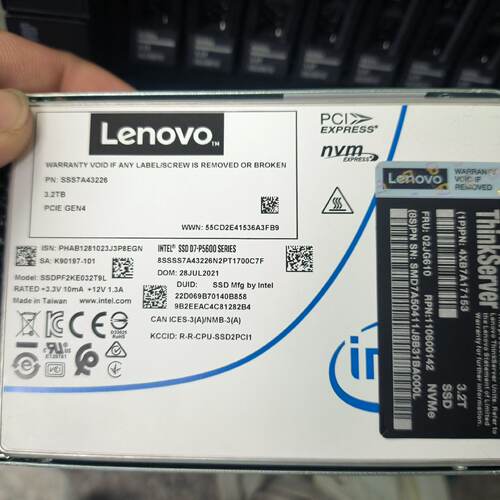 议价02JG610ThinkSystem2.5英寸U.2可维修
