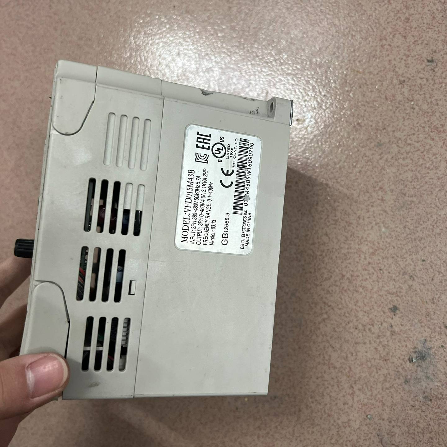 咨询-台达VFD015M43B