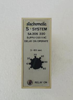 Electromatic SA 205 220 Delay On Operate