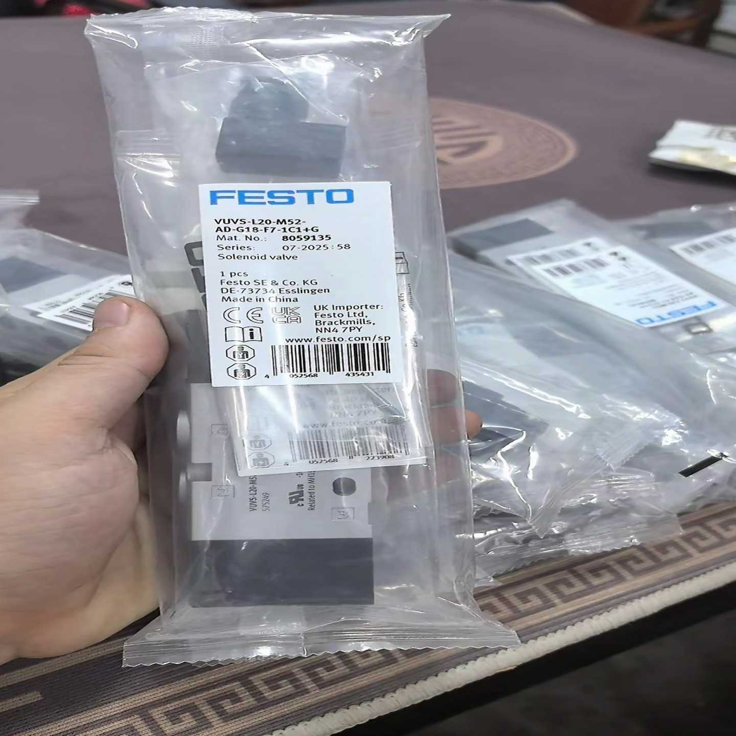 全新FESTO原装电磁阀VUVS-LK20-M52-AD-G--议价商品