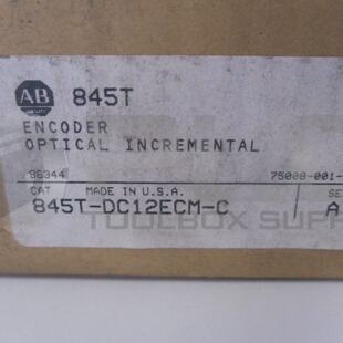 ENCODER ALLEN BRADLEY 845TDC12ECMC INCREMENTAL OPTICAL