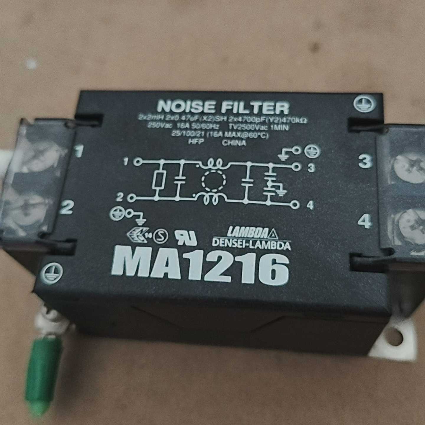 全新原装DENSEI-LAMBDA  滤波器 MA1206，~议价