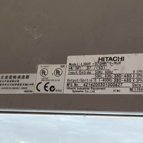 询-日立变频器L300P370HFE237KW