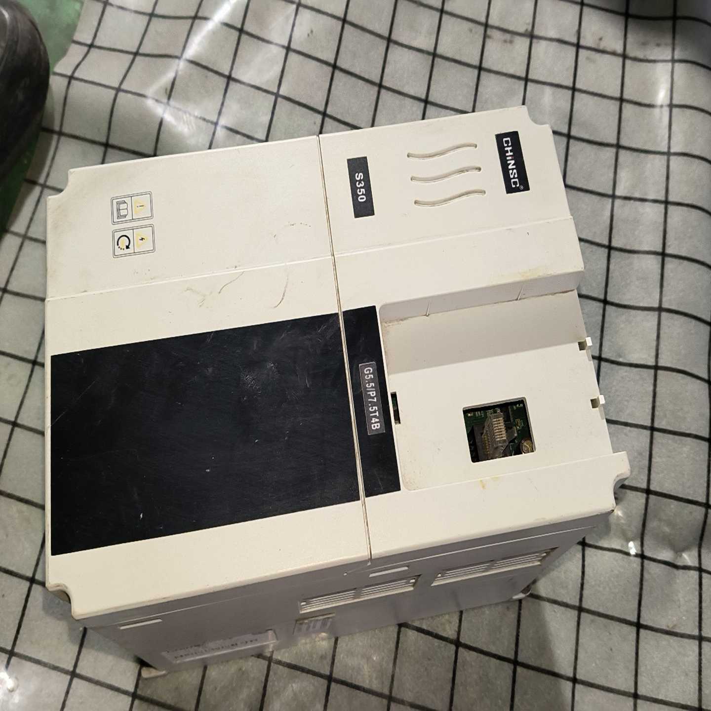 CHINSC变频器。S350变频器一台。5.5kw.。成询价