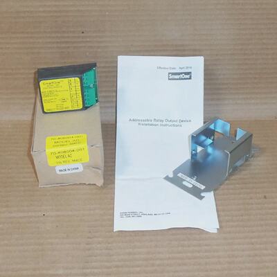 NEW KIDDE 70408004001 AO ADDRESSABLE RELAY OUTPUT DEVICE SMA