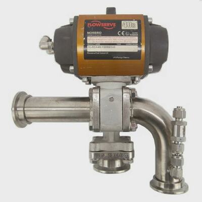 Flowserve 10RDA401SDBEOD Norbro Pneumatic Actuator Assembly