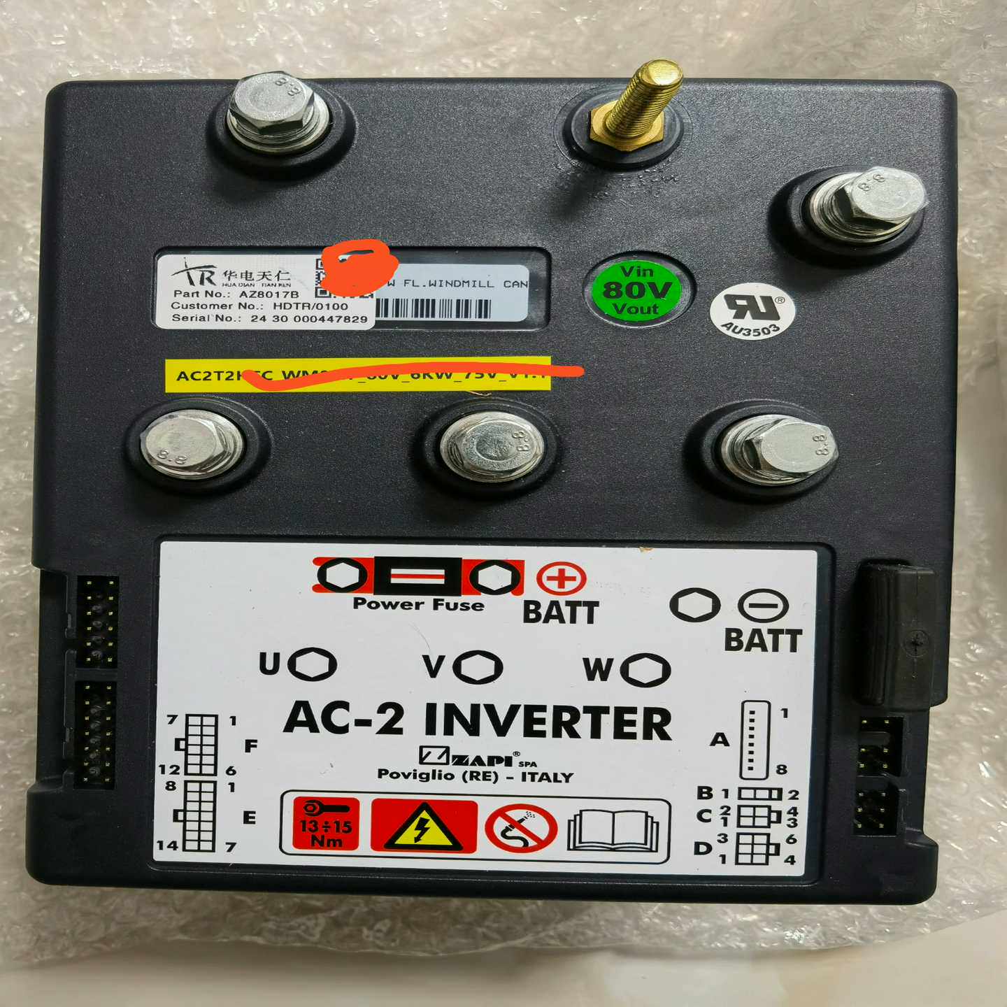 议价风电控制器萨牌2-80V全新，要的私聊价丽适用