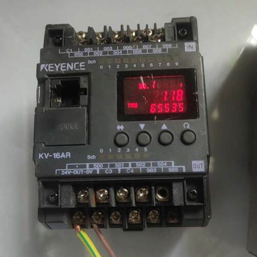 基恩士可编程控制器  KV-16AR 原装 实物如图-议价