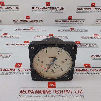 Manmetro Nagano Keiki Seisakusho 76 CMHG A 4 KGCM2 0.2 1KGCM