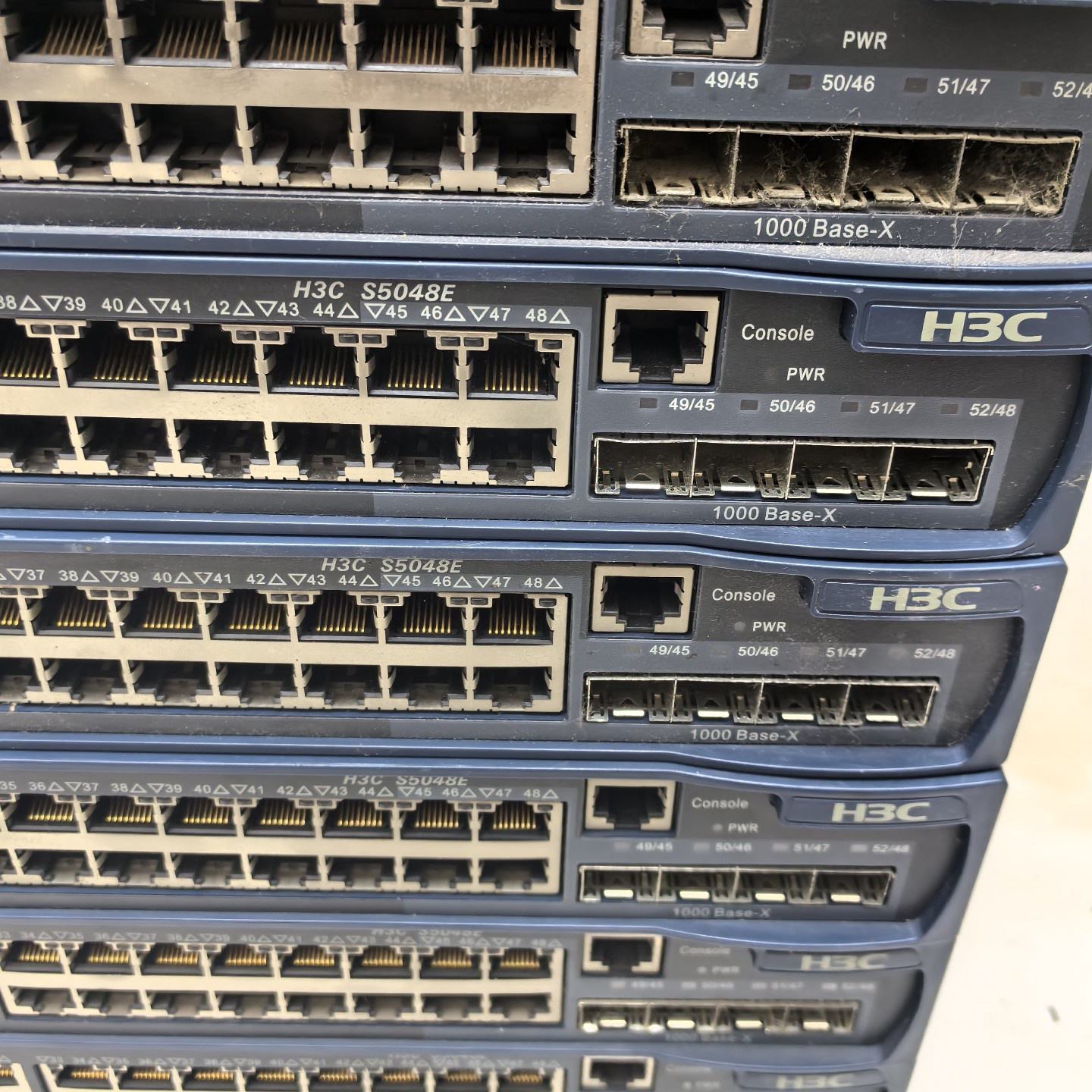 华三千兆交换机  H3C  S5048E，48口千兆网口，4-询价