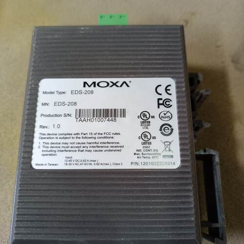 台湾 MOXA EDS-208 8端口交换机—议价