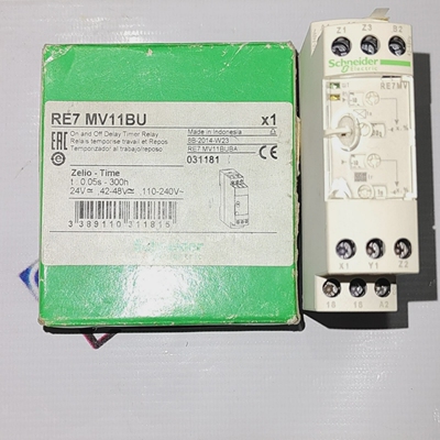 SCHNEIDER电动RE7MV11BU定时器0.05S-300H伏24-240伏快速