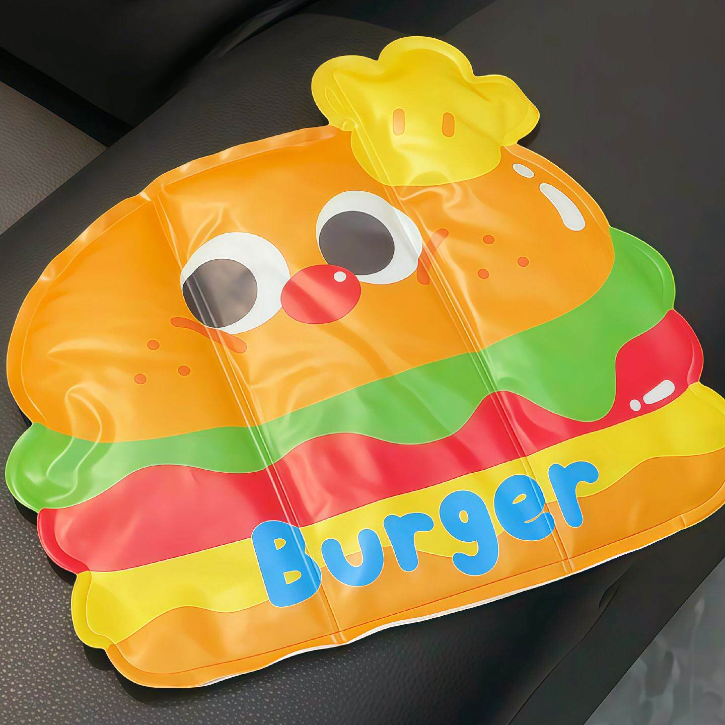 创意汉堡冰垫夏日解暑降温神器学生宿舍午睡冰凉坐垫车载座椅凉垫