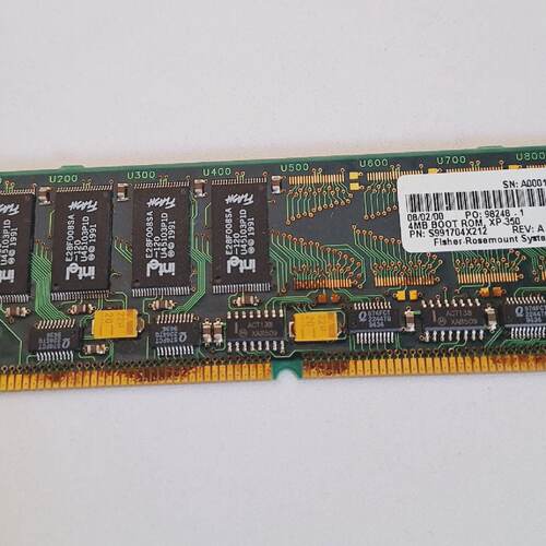FisherRosemount Systems S991704X212 REV A  4 MB Boot ROM XP3