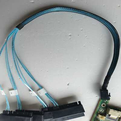 MiniSAS线8087转SAS84821拖4SA-议价