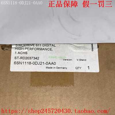6SN1118-0DJ21-0AA06SN1118-0DJ23-0AA2西门子SIMODRIVE611模块