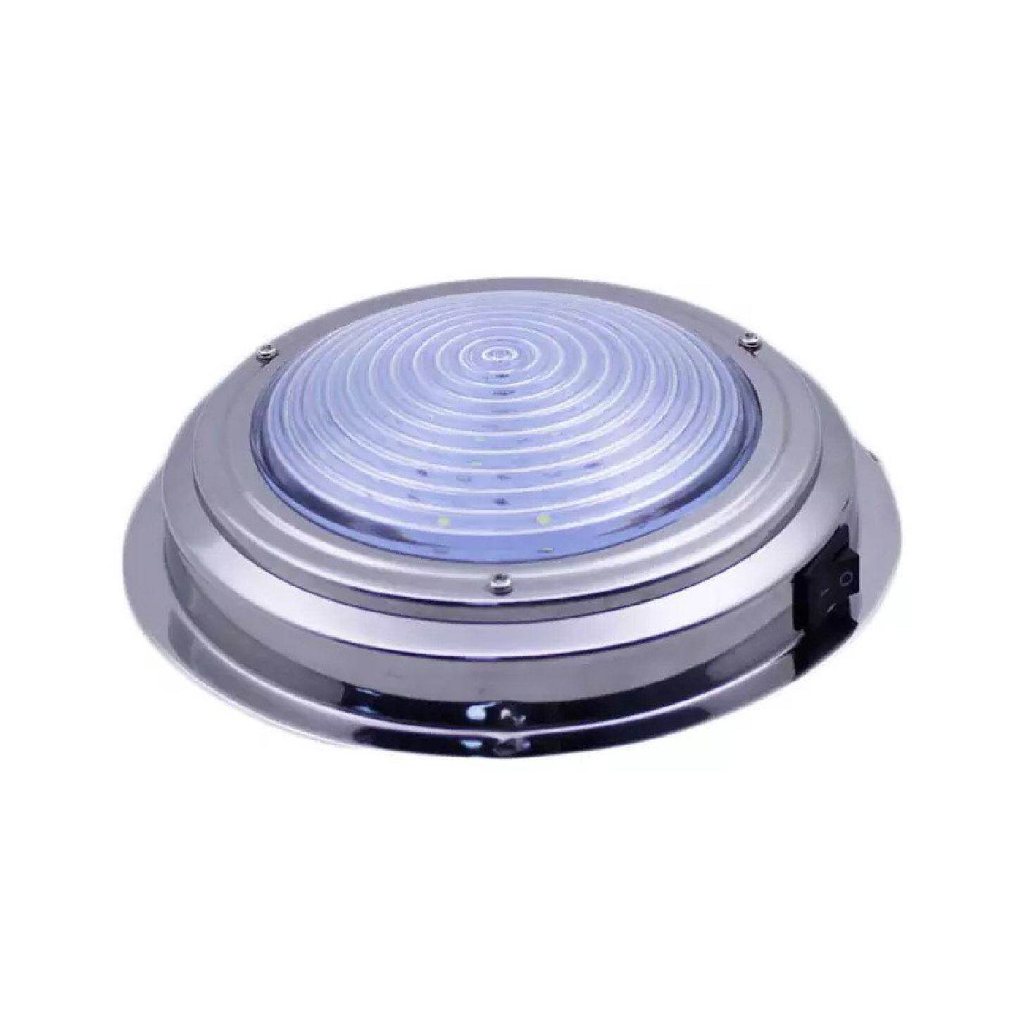 船灯LED船舱灯316不锈钢游艇顶灯房车顶灯船用室内照明灯具