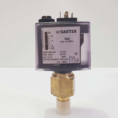 SAUTER DSB140F001 PRESSURE MONITOR AND PRESSURE SWITCH MAX 1