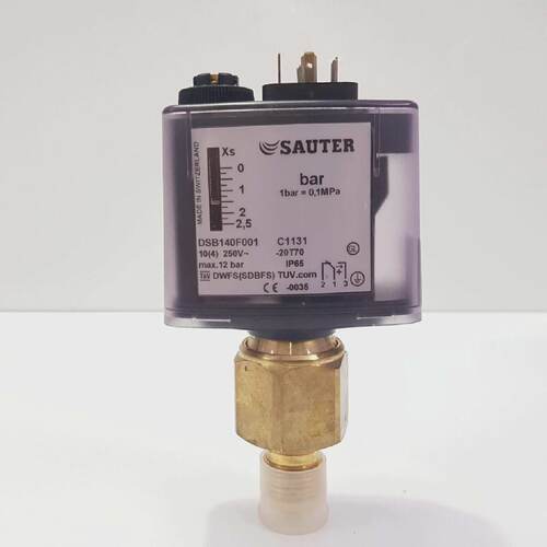 SAUTER DSB140F001 PRESSURE MONITOR AND PRESSURE SWITCH MAX 1