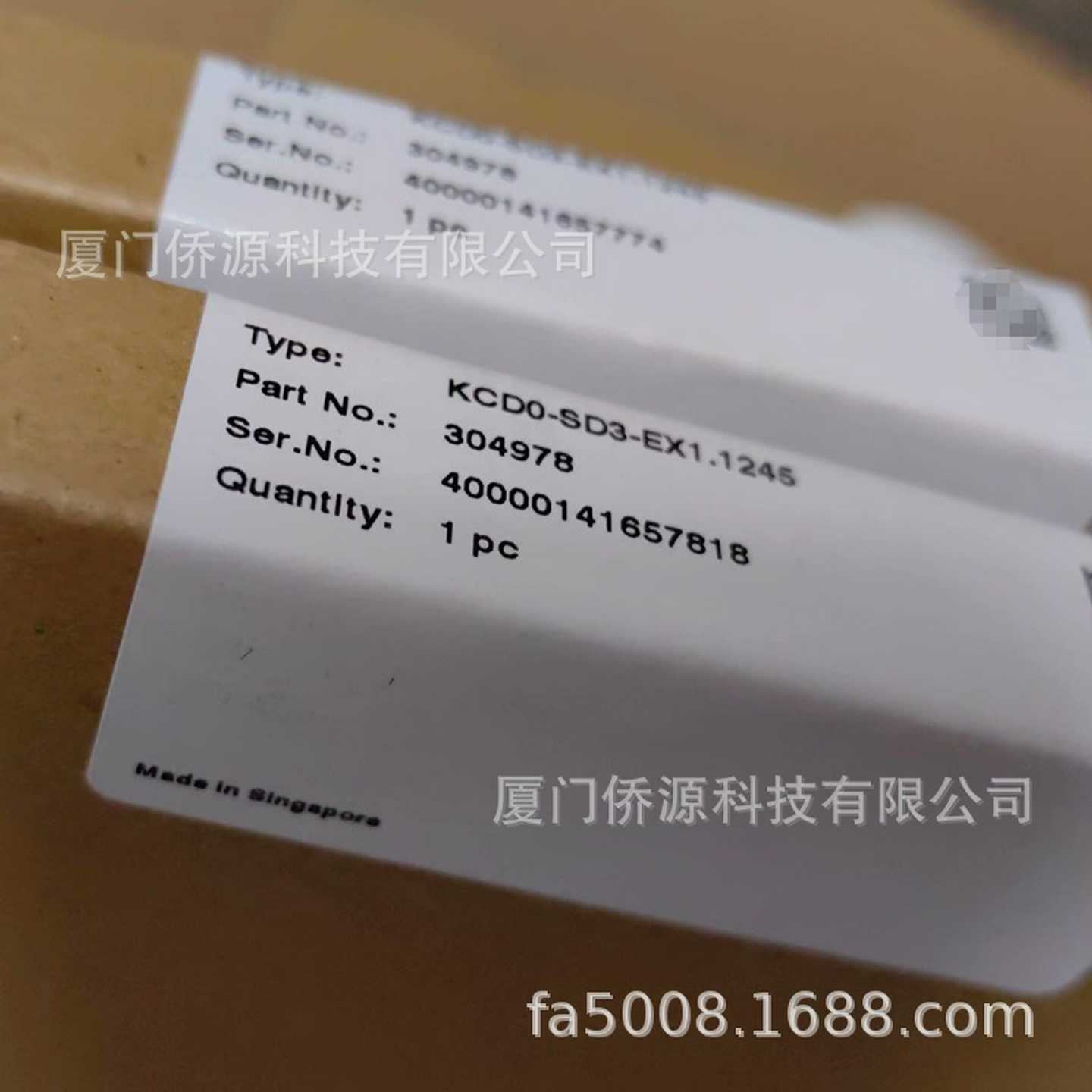 KCD0-SD3-EX1.1245德国倍加福T安全栅货号:304978全新原装现货