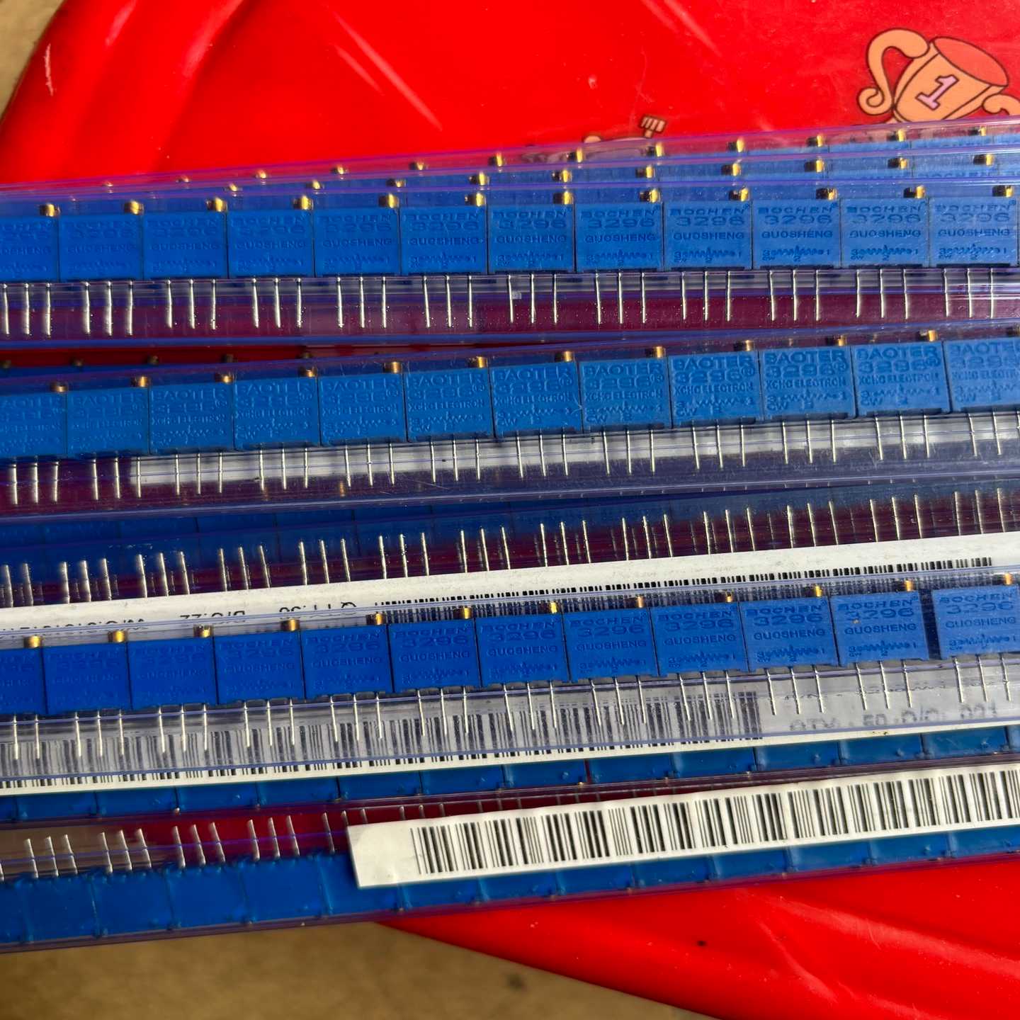 议价电位器3296W如图550个打包优惠处理